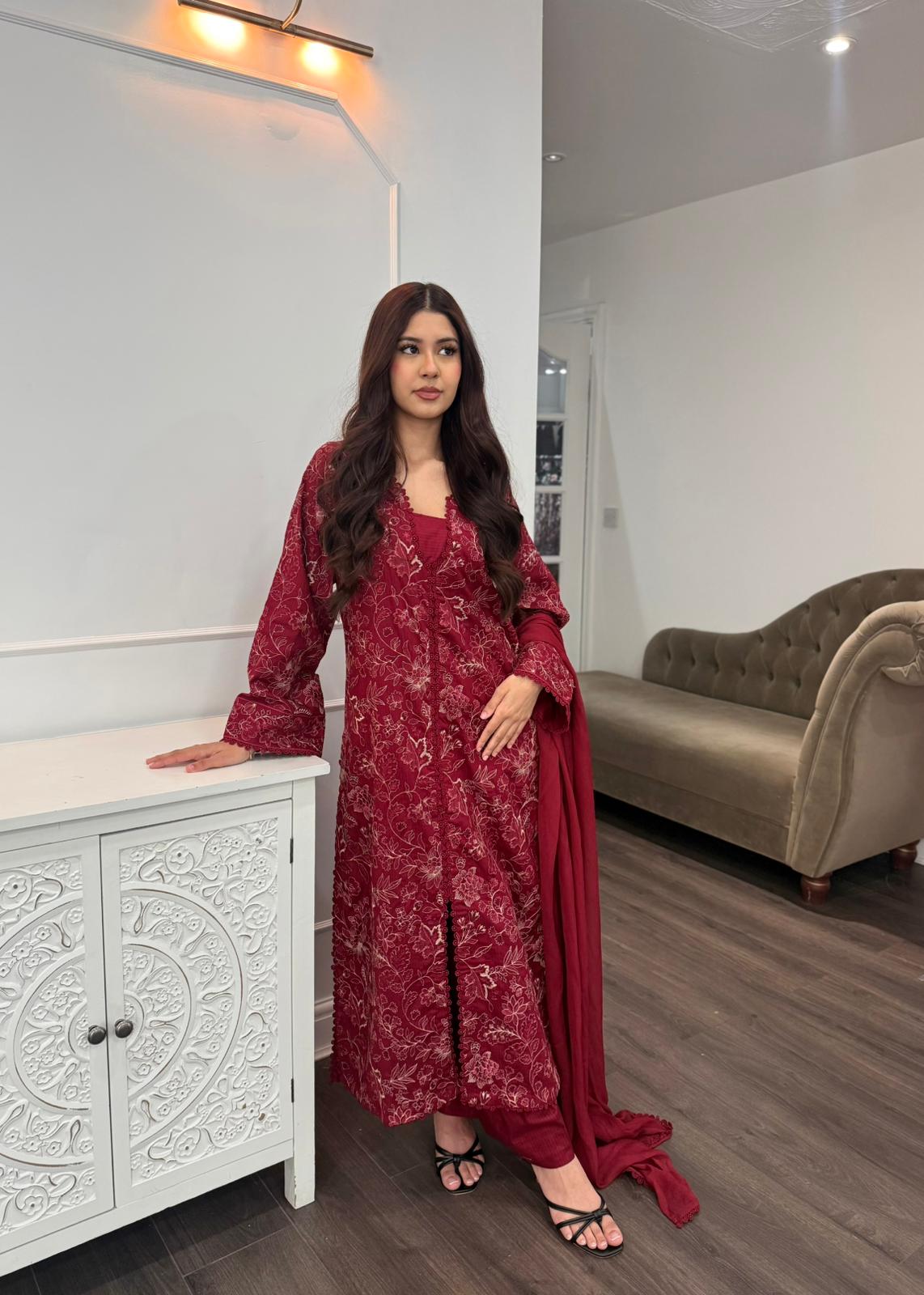 Adel – 3 Piece Lawn Suit | Summer Collection