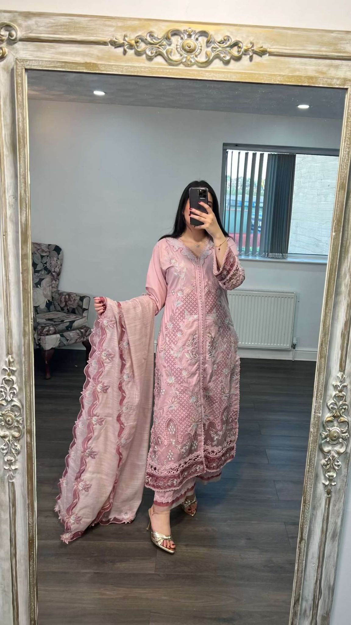 NUDE ROSE – 3PC Luxury Lawn Collection