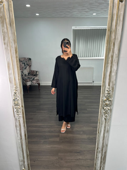 ZIYAAH NOIR BLACK — 2 PIECE