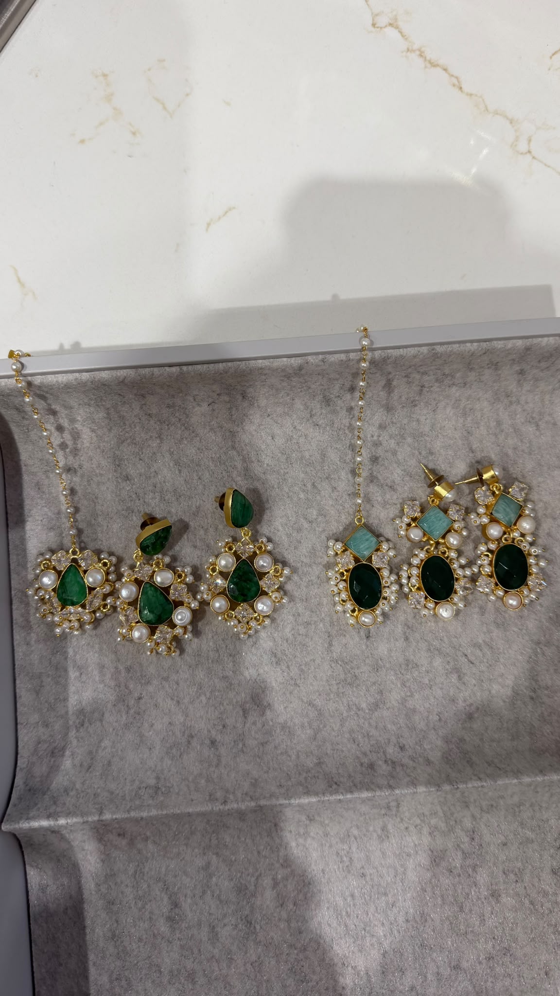 Emerald Grace Jewellery Set
