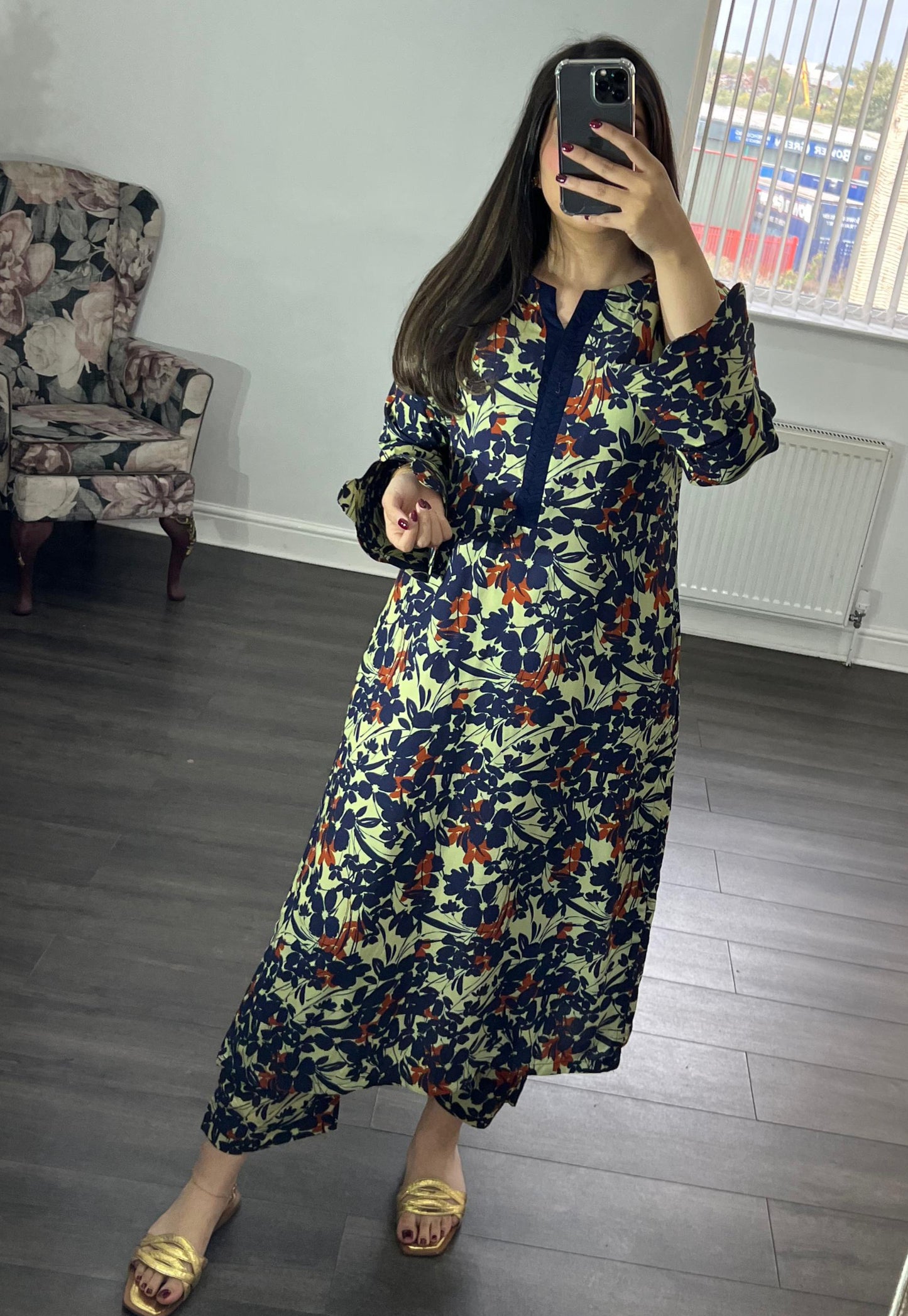 Tasnim - Two Piece Printed