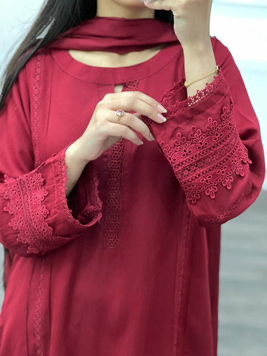 Hamra - Three Piece Karandi