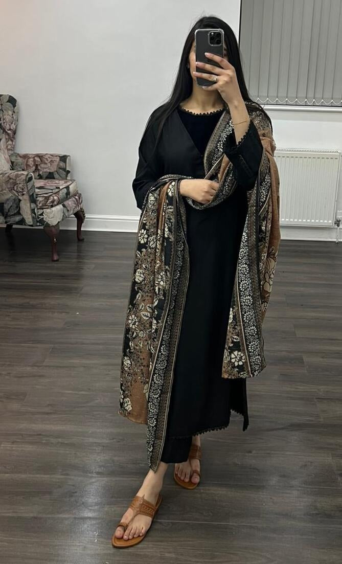 Wasna - Three Piece With Shawl