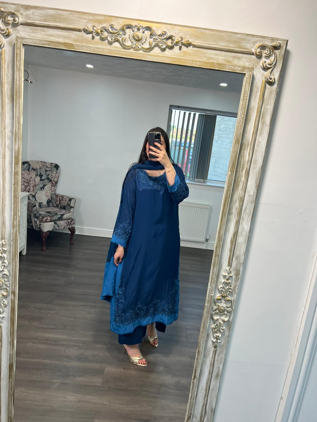 AYZEL – 3PC Raw Silk Collection
