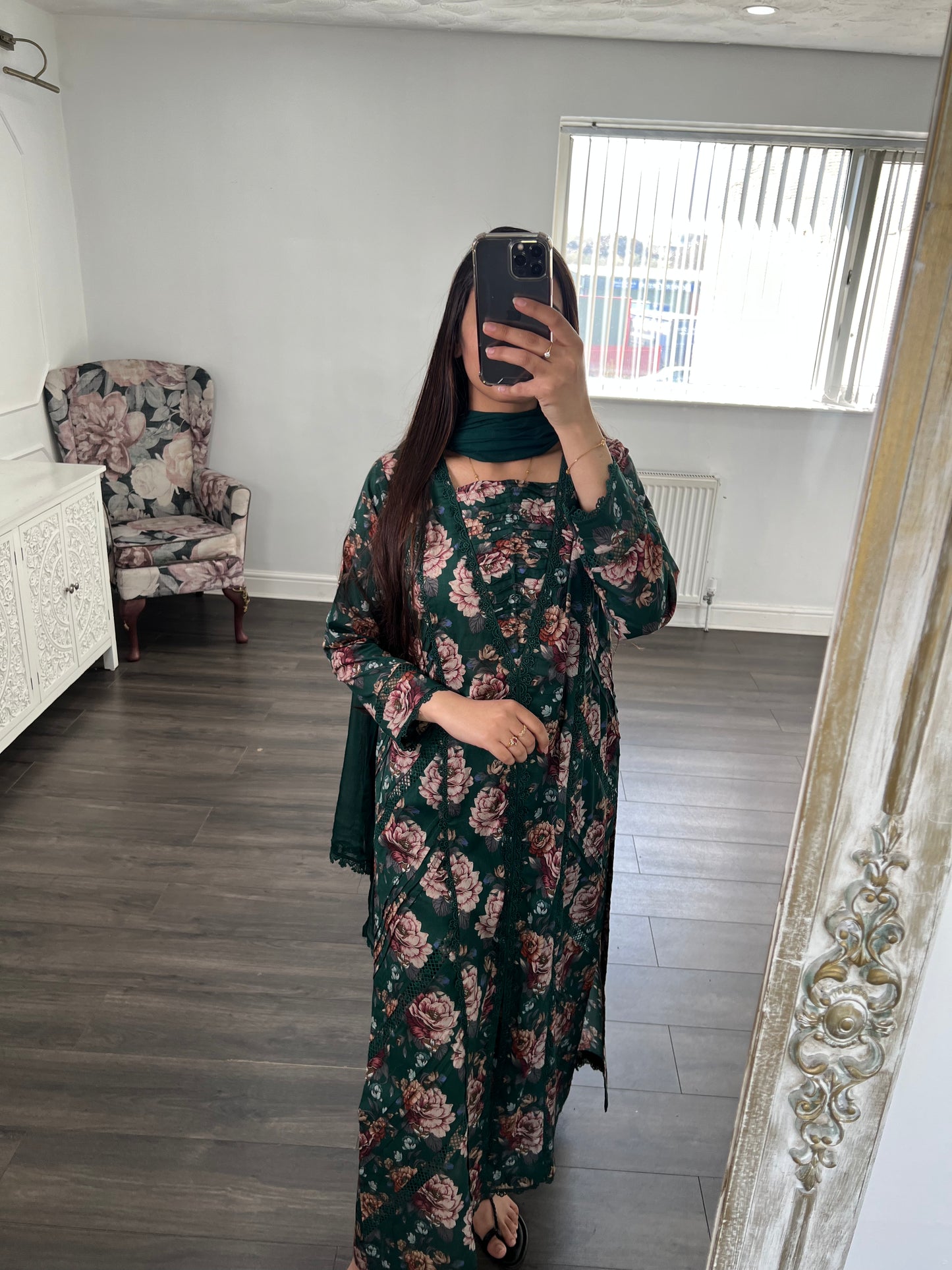 Almirah Long Length Summer Printed Outfit