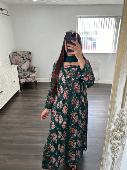 Almirah Long Length Summer Printed Outfit