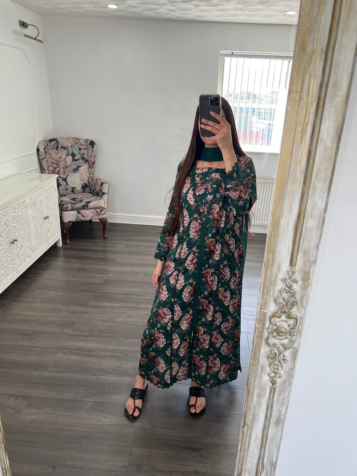 Almirah Long Length Summer Printed Outfit