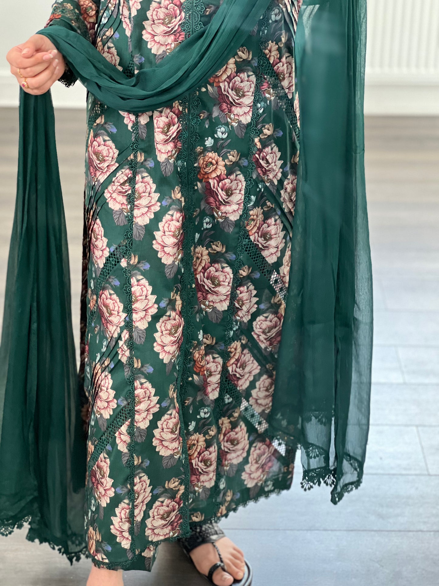 Almirah Long Length Summer Printed Outfit