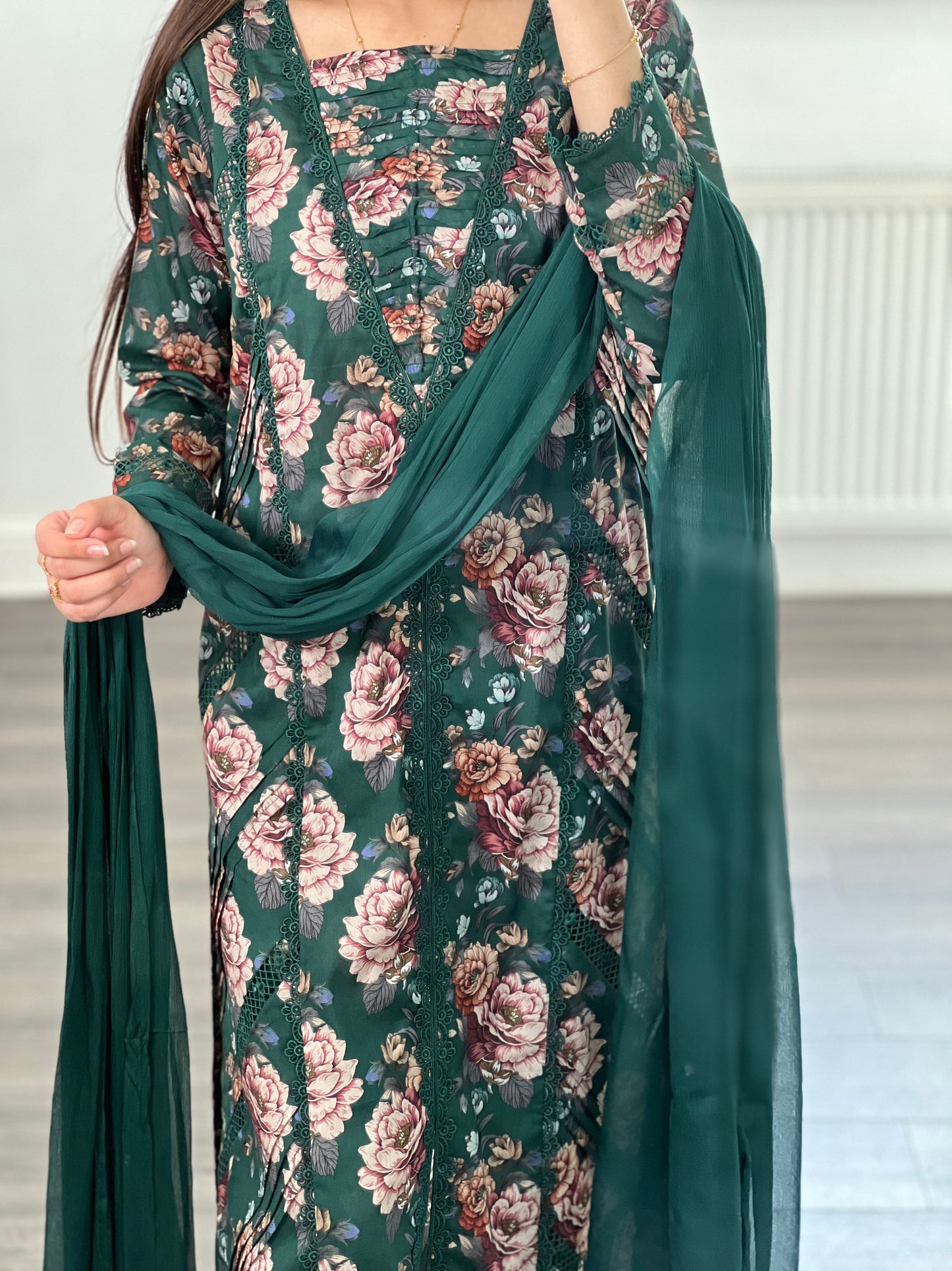 Almirah Long Length Summer Printed Outfit