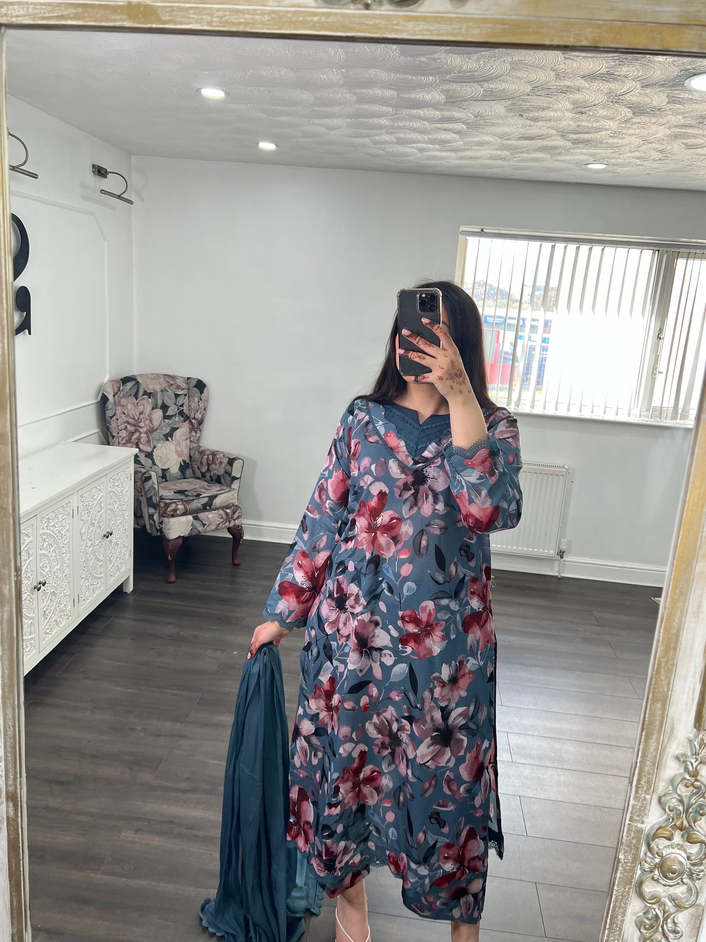 Amber - Three Piece Summer Lawn Suit South Asian Womenswear