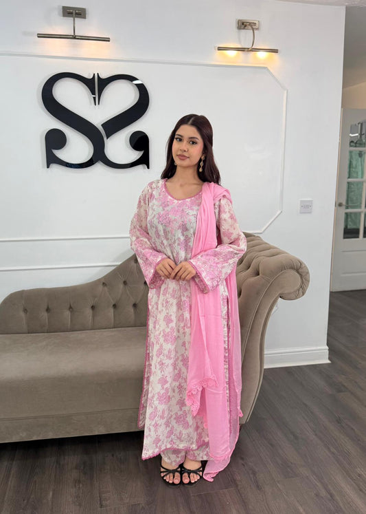 Mano – 3PC Lawn Suit