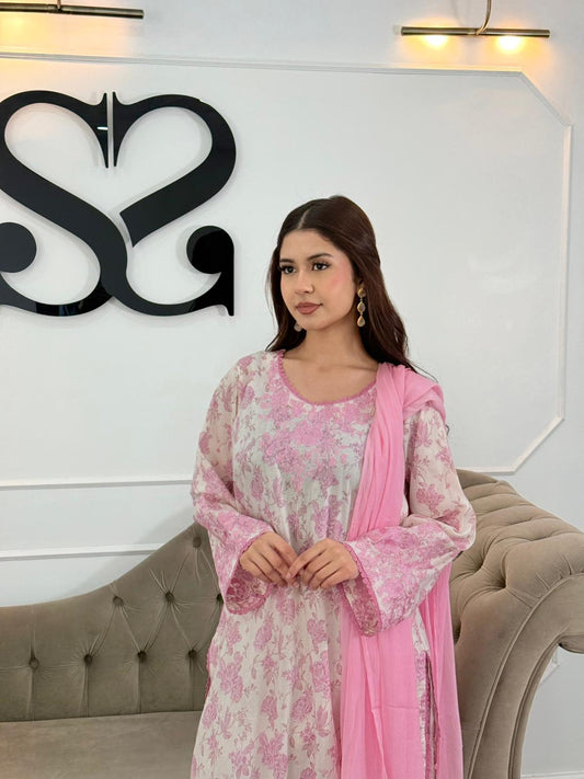 Mano – 3PC Lawn Suit