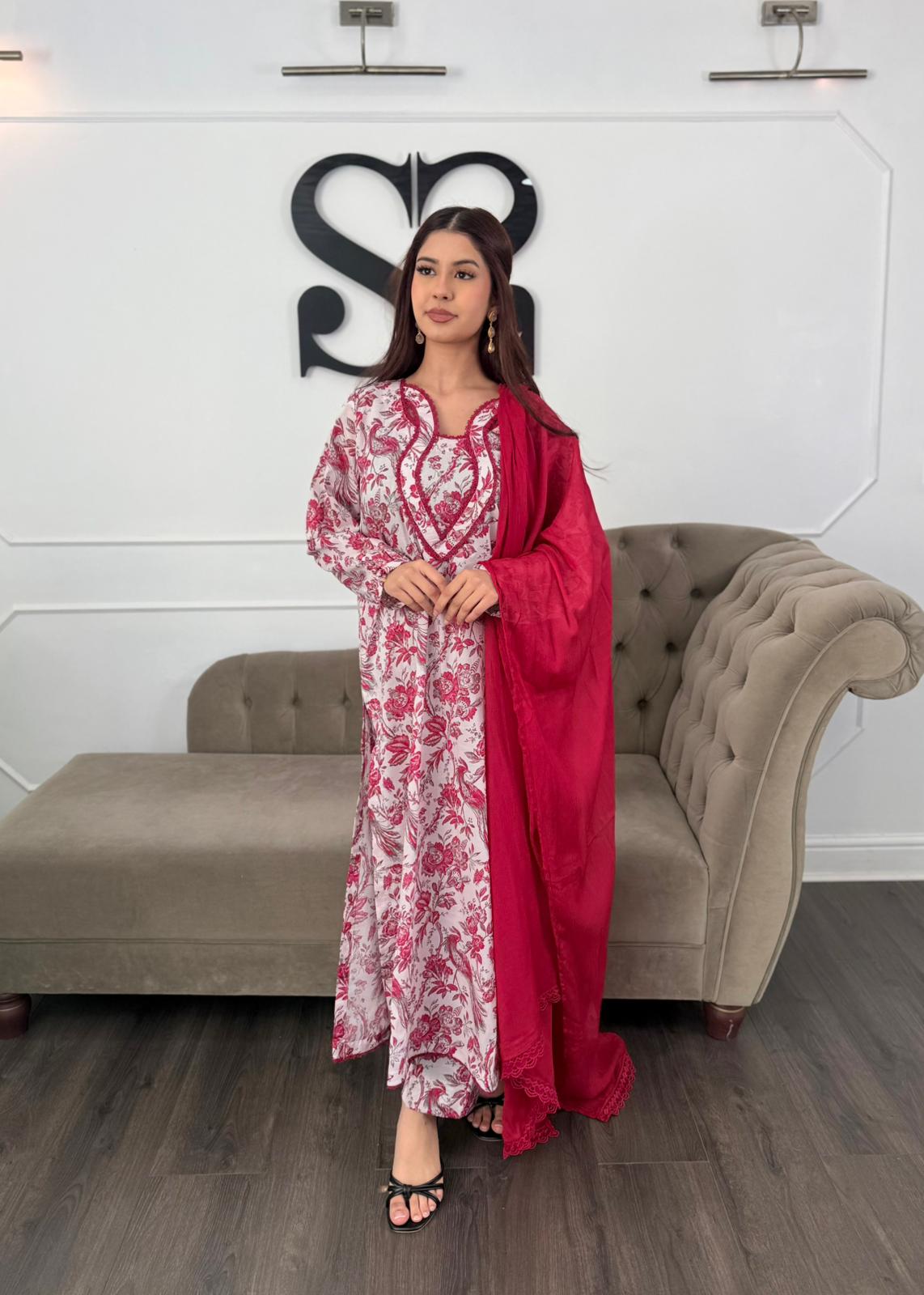Mano – 3PC Lawn Suit