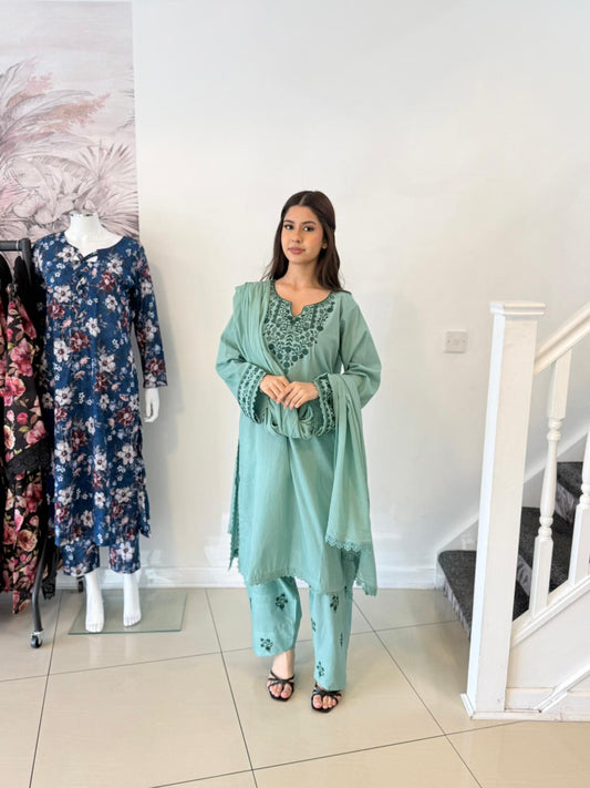 Morrisi — Three Piece Lawn Outfit