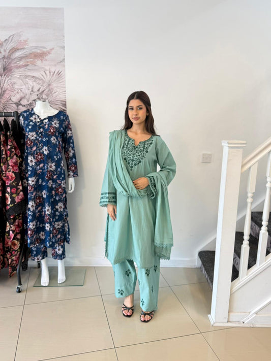 Morrisi — Three Piece Lawn Outfit