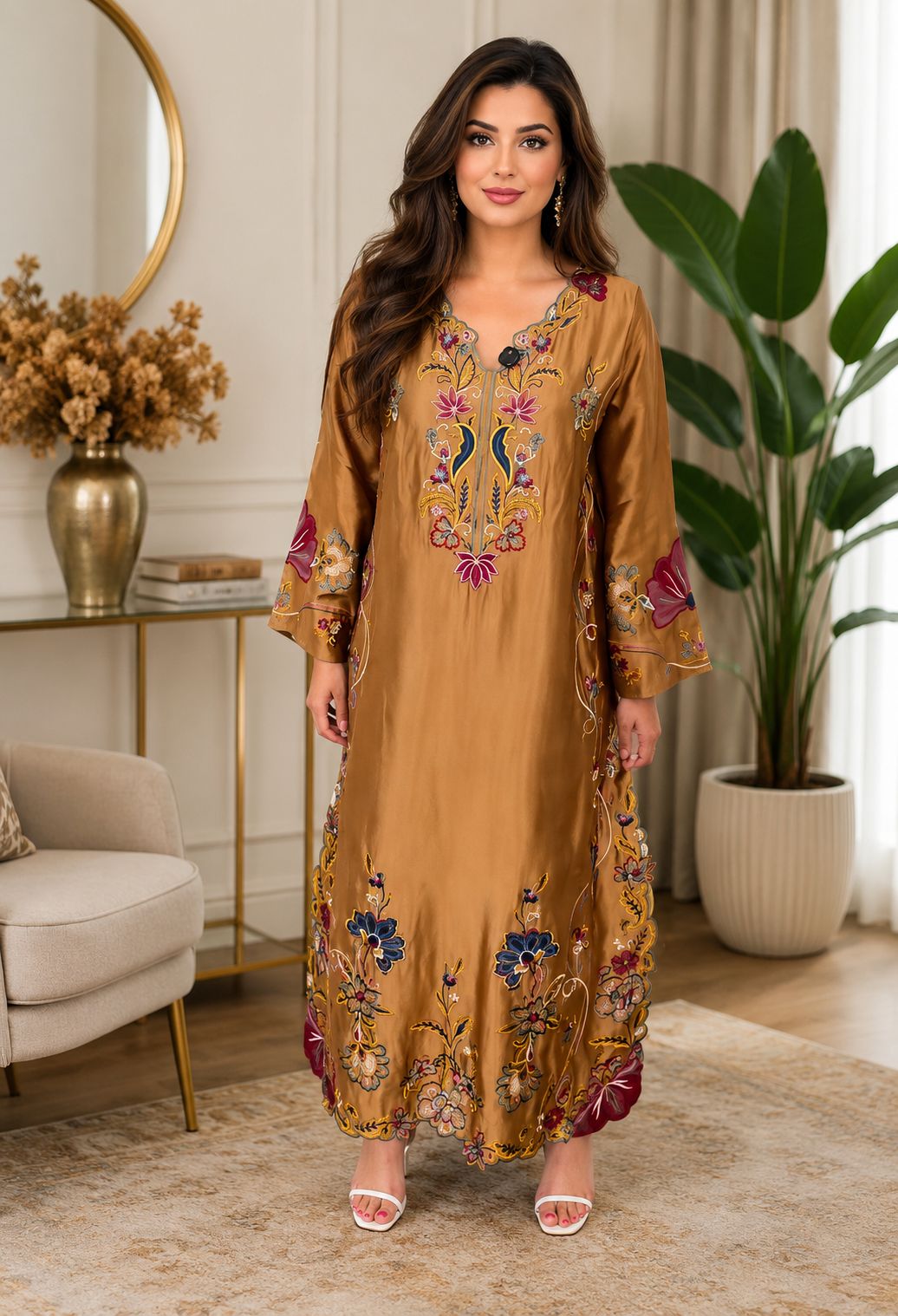 ZOHYA – Royal Radiance | Sheesha Silk Kaftan