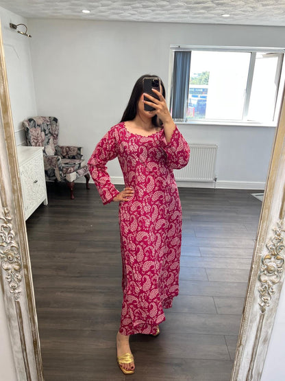 Gulnaar – Vibrant Printed 2 Piece Suit