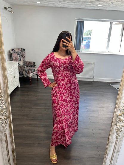 Gulnaar – Vibrant Printed 2 Piece Suit