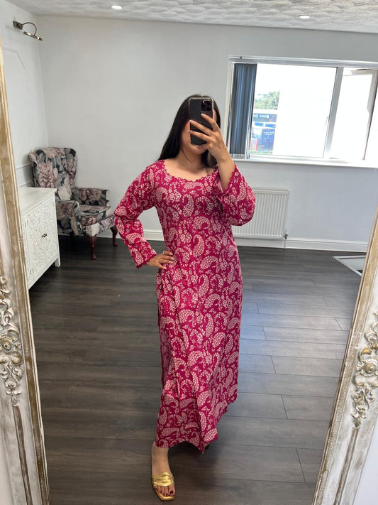 Gulnaar – Vibrant Printed 2 Piece Suit