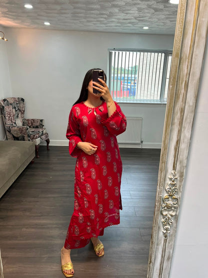 Zarmina – Printed 2 Piece Lawn Set