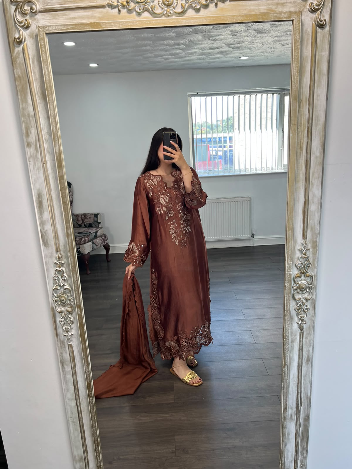 Cocoa Royale - Handworked Kaftan Set