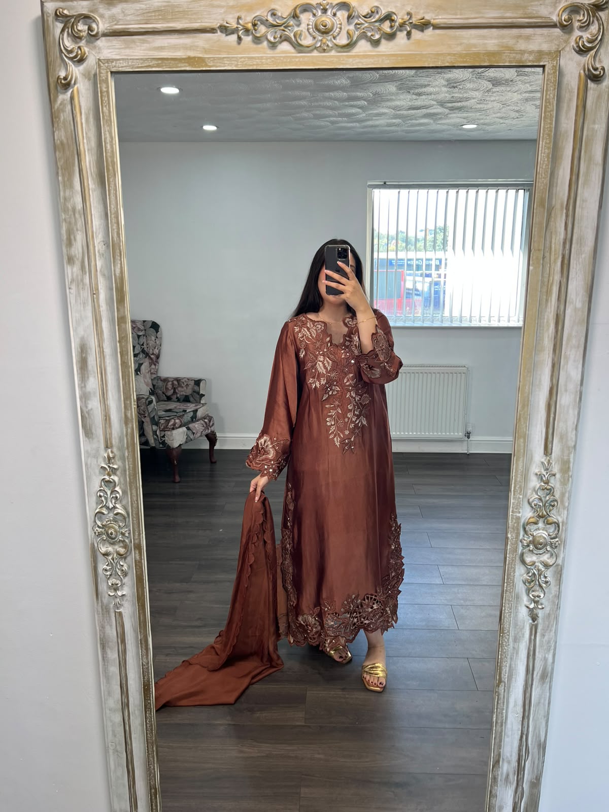 Cocoa Royale - Handworked Kaftan Set