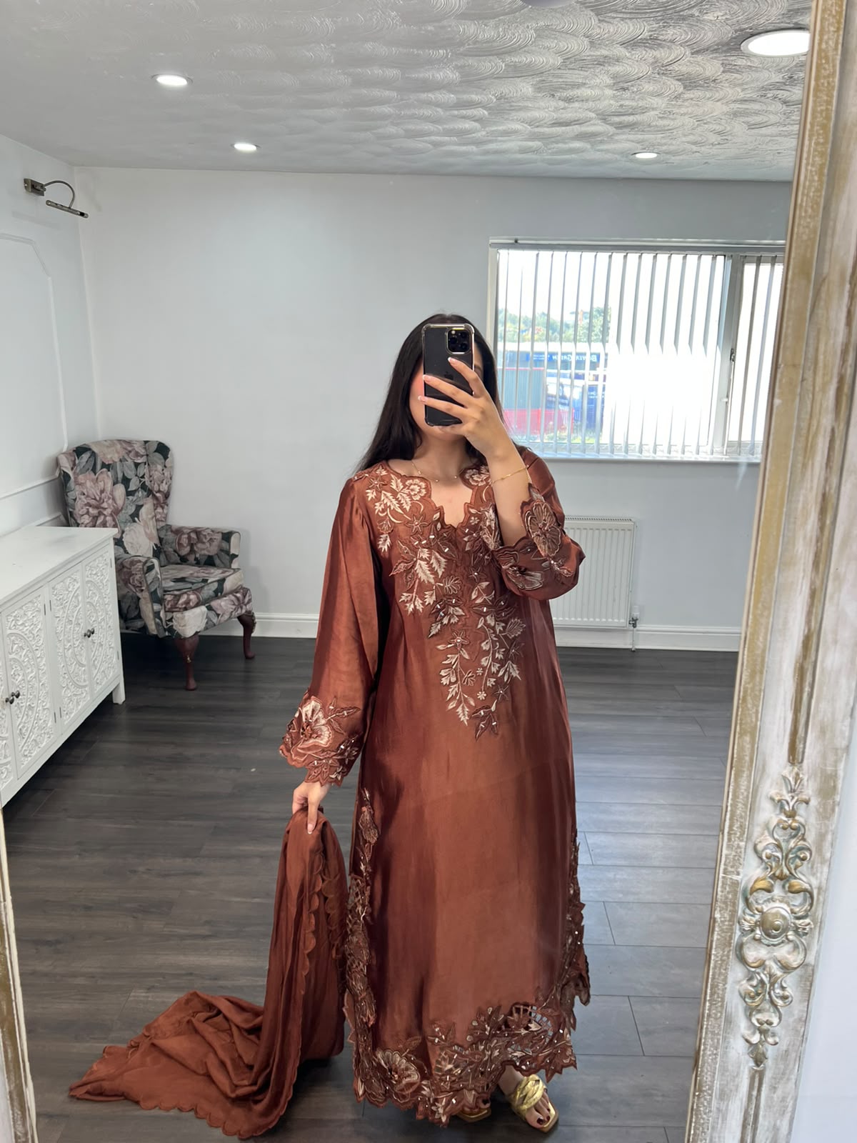 Cocoa Royale - Handworked Kaftan Set
