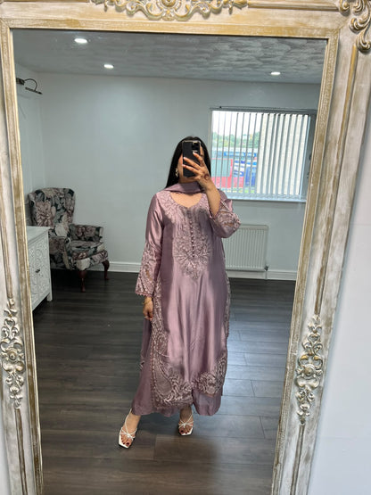 Riwaayat – Sheesha Silk 3-Piece Luxury Pret