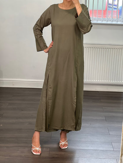 Olive – Dark Sage Green 2-Piece Suit