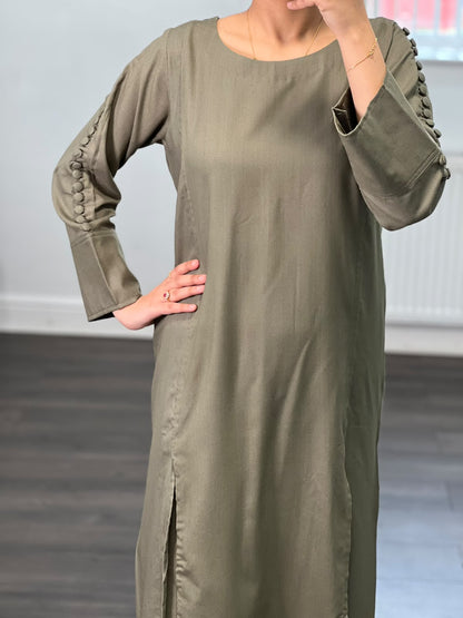 Olive – Dark Sage Green 2-Piece Suit