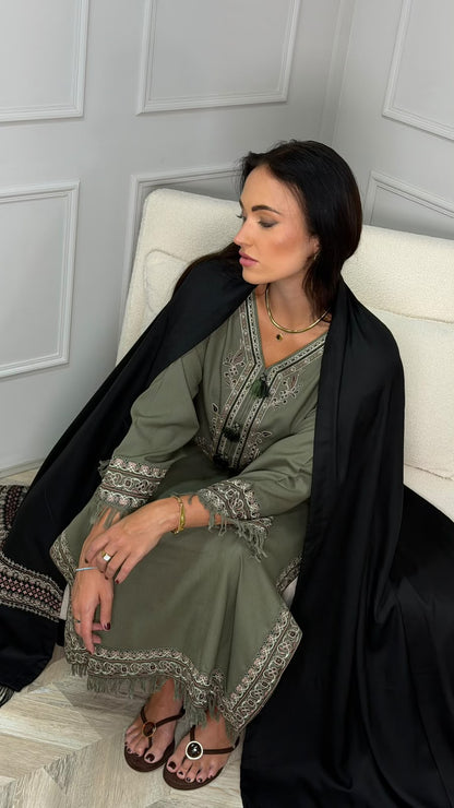 SEHRISH — Viscose Woven Winter 3-Piece Suit with Shawl