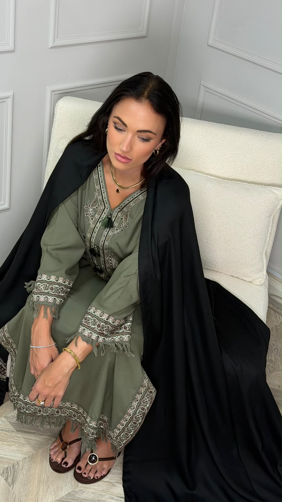 SEHRISH — Viscose Woven Winter 3-Piece Suit with Shawl