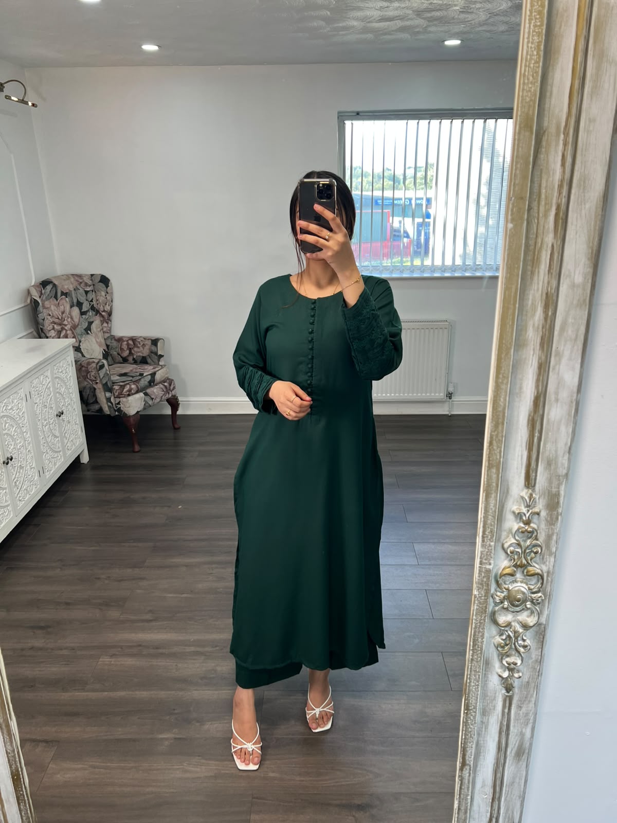 MEERUB – Bottle Green 2 Piece Suit