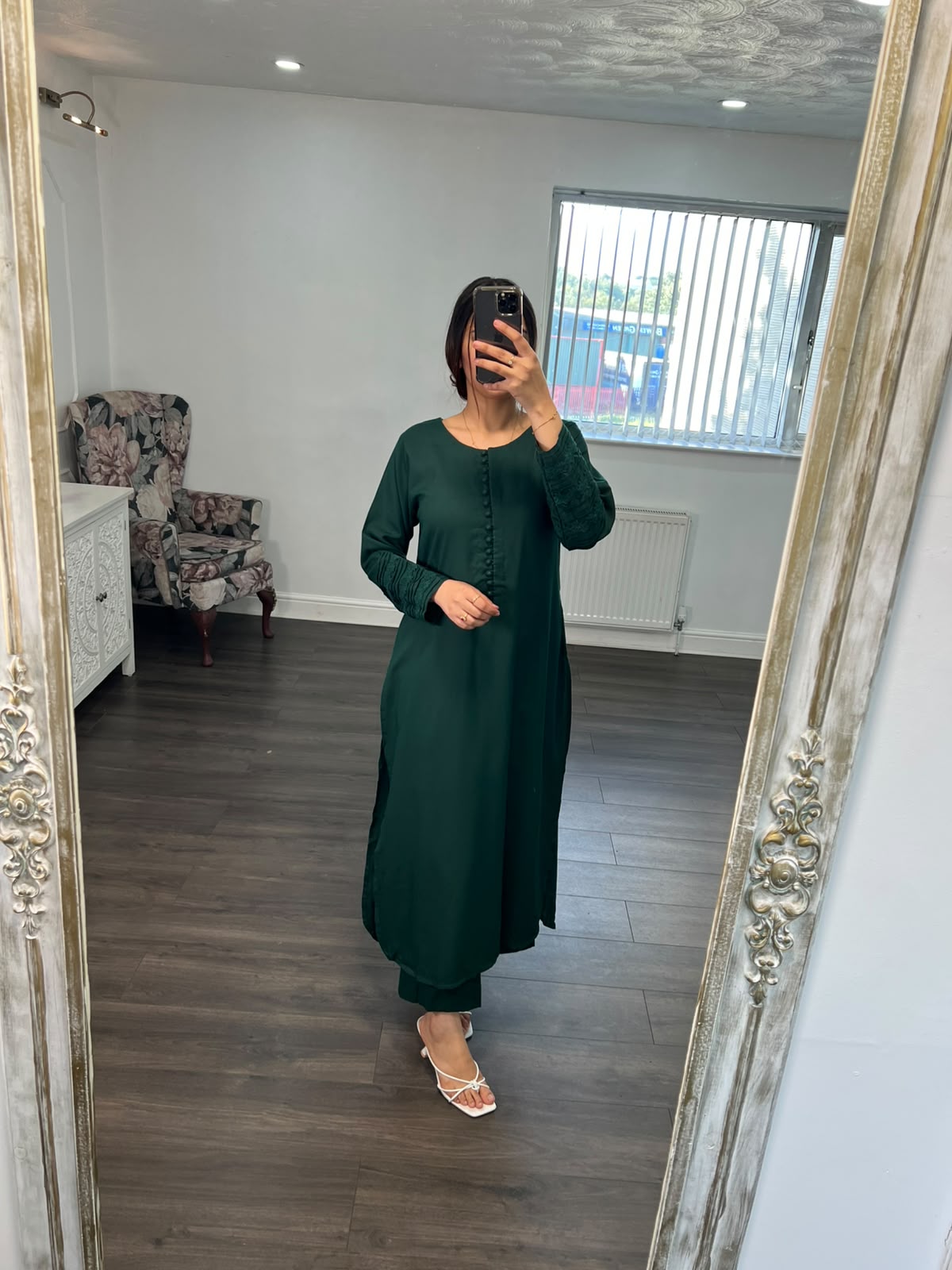MEERUB – Bottle Green 2 Piece Suit