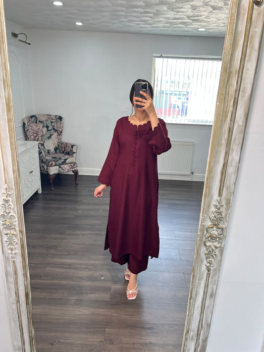 SUNEHRI – Elegant 2 Piece Suit