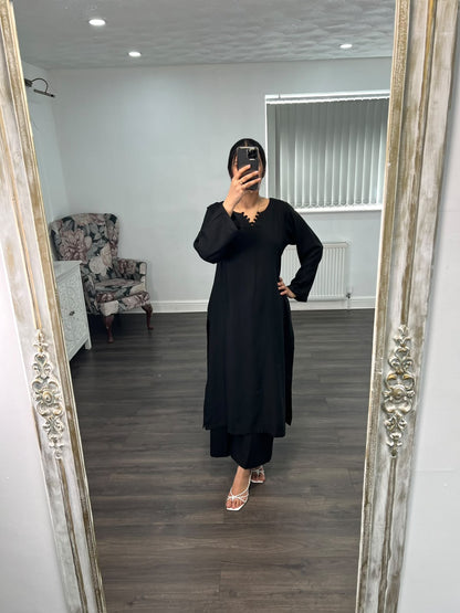 ZIYAAH NOIR BLACK — 2 PIECE
