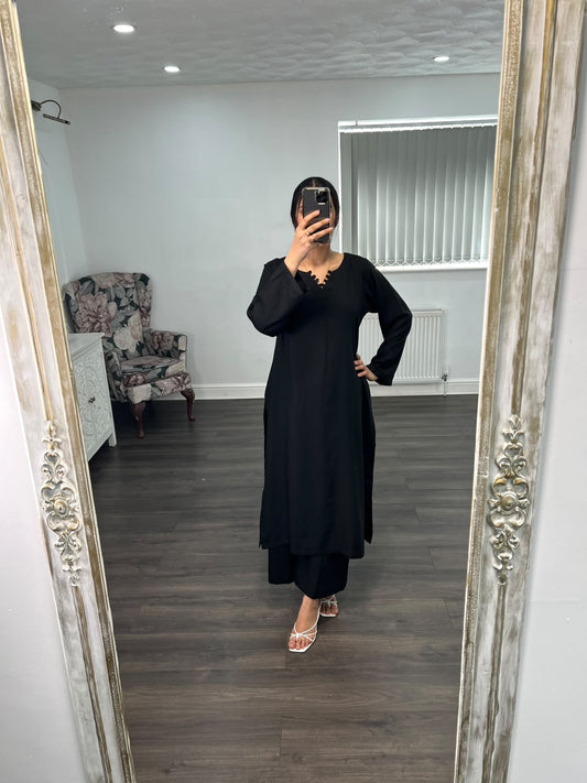 ZIYAAH NOIR BLACK — 2 PIECE