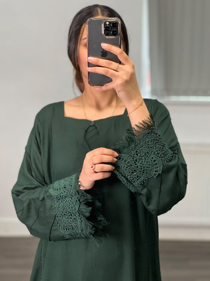 ALINA – 2 Piece Lace Detail Suit