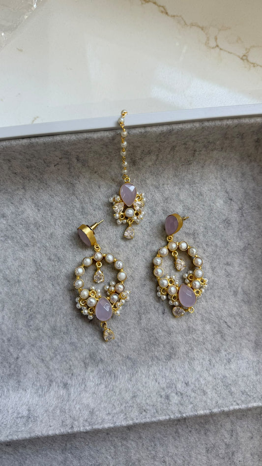 Gulnaar Blush Tikka Set