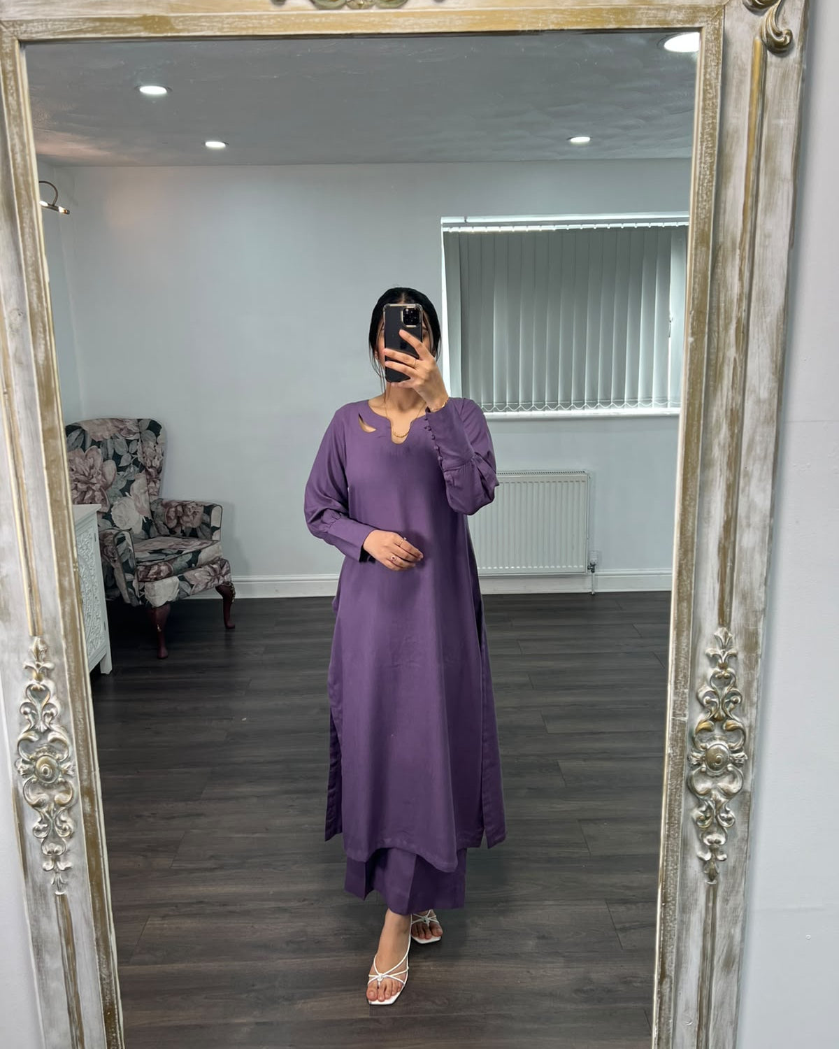Zeba – Elegant Purple 2-Piece Suit