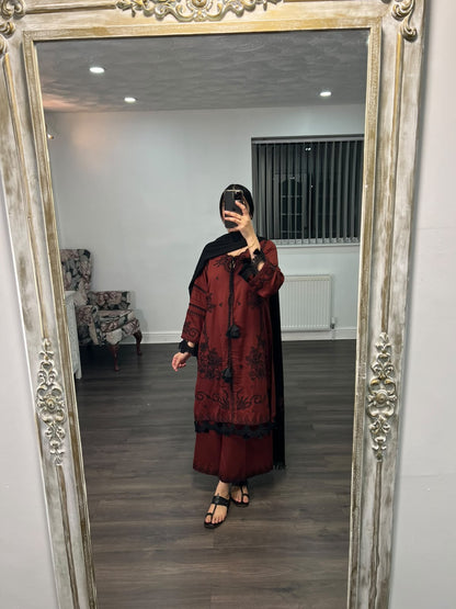 Sobia – 3 Piece Karandi Winter Collection