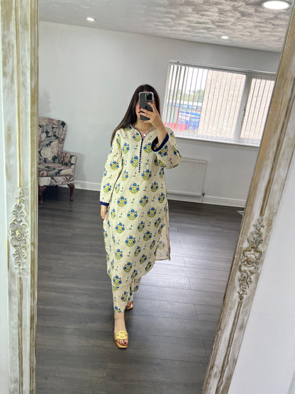Samiya - Two Piece Printed