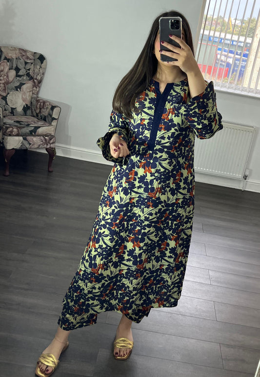 Tasnim - Two Piece Printed