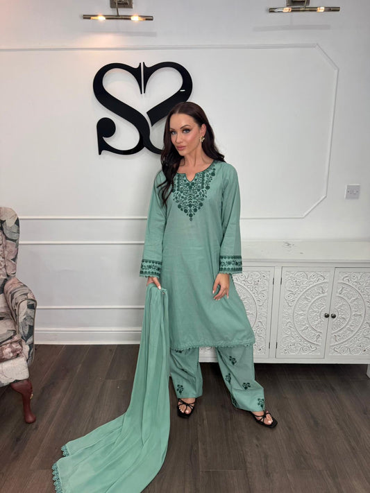Morrisi — Three Piece Lawn Outfit