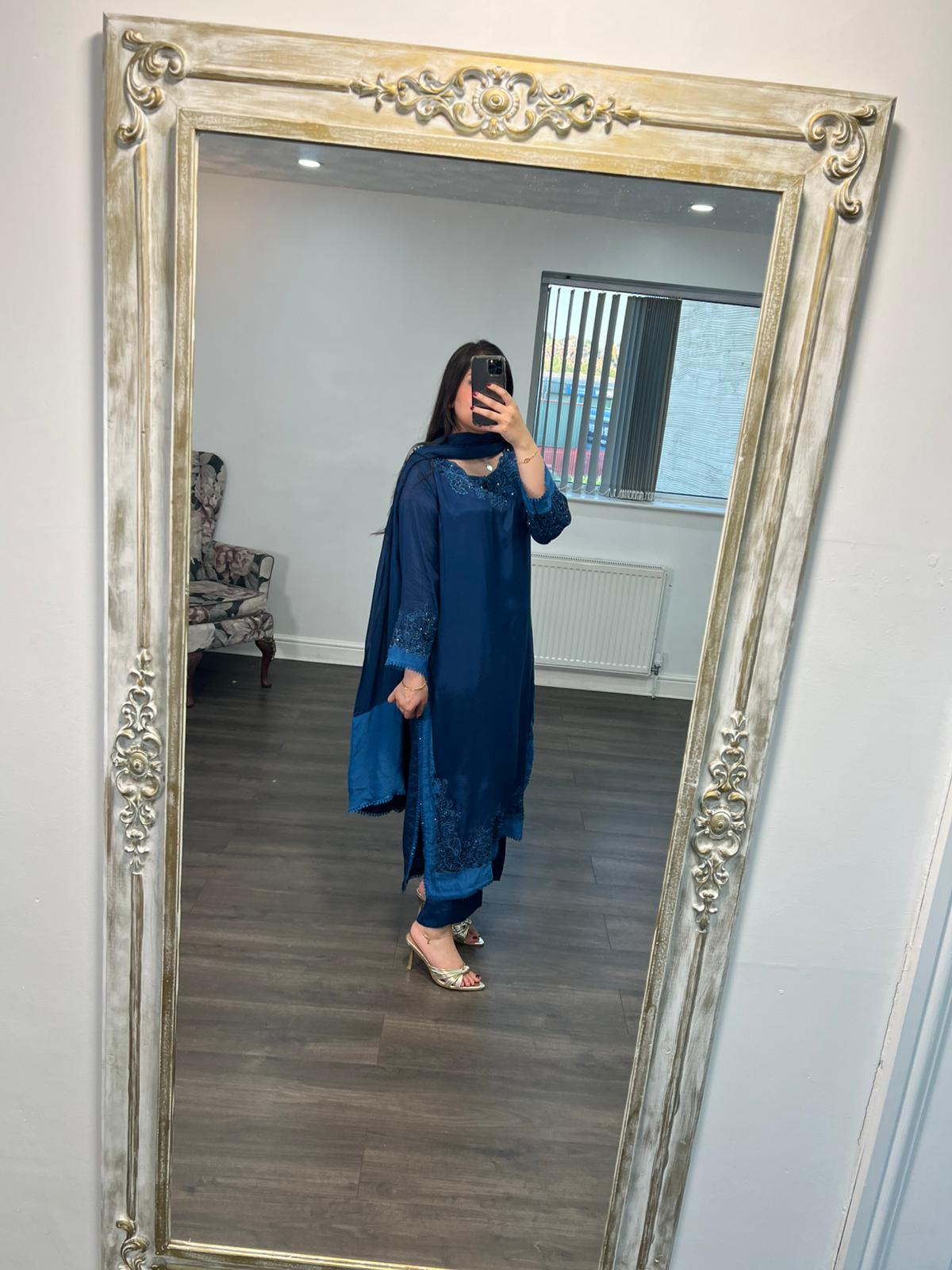 AYZEL – 3PC Raw Silk Collection