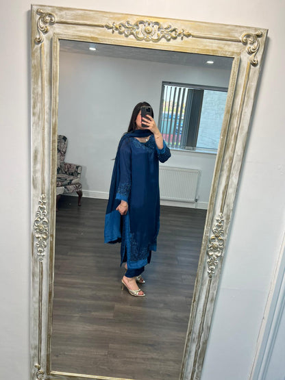 AYZEL – 3PC Raw Silk Collection