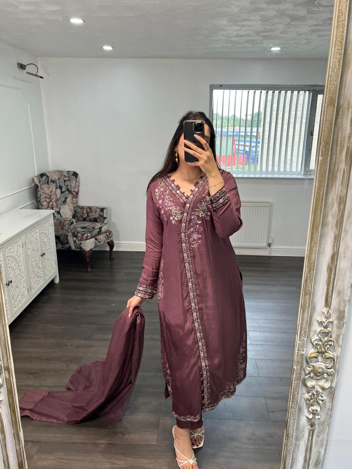 ZAHRA — Luxury Angrakha Ensemble