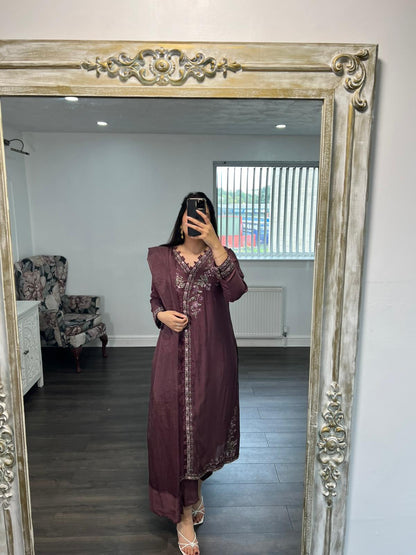 ZAHRA — Luxury Angrakha Ensemble