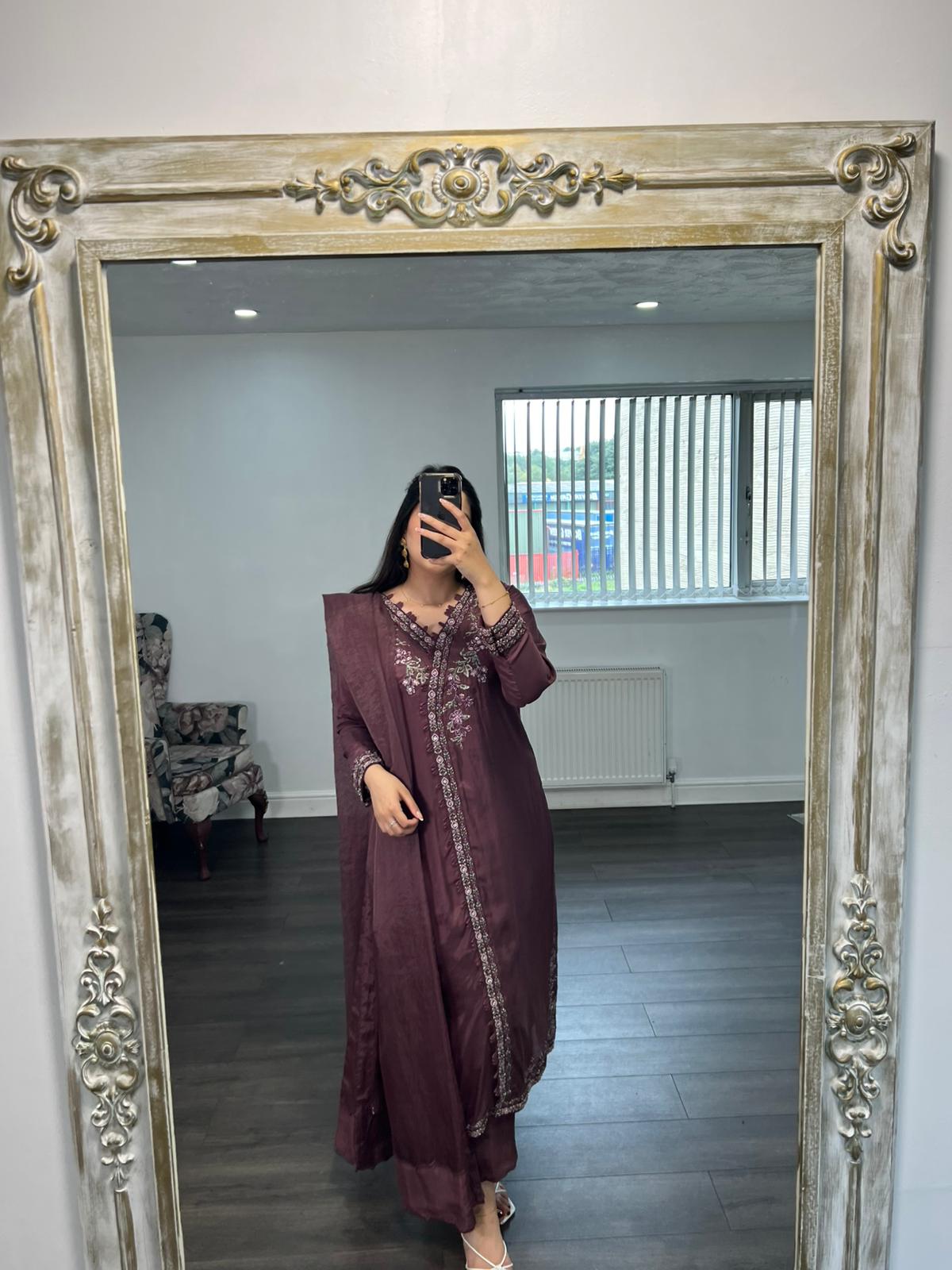 ZAHRA — Luxury Angrakha Ensemble