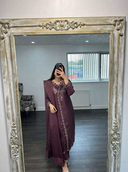 ZAHRA — Luxury Angrakha Ensemble